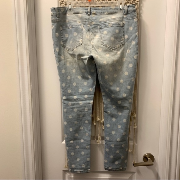 Mossimo polka dot jeans - Picture 5 of 11